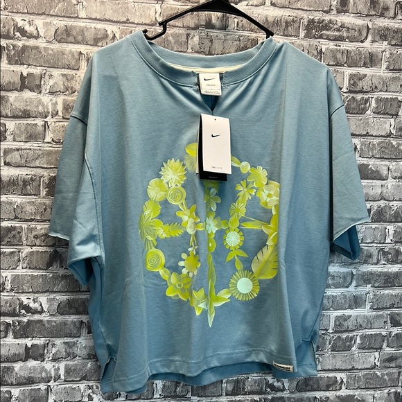 Nike Tops - Nike Blue Graphic‎ T-Shirt